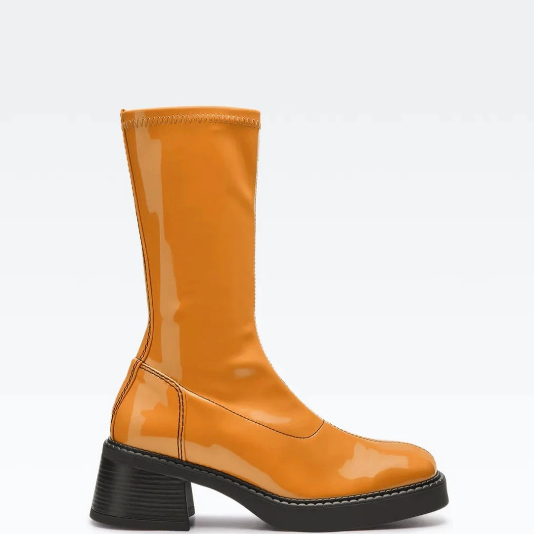 E8 By MIISTA New E8 VERO BOOTS - ORANGE 1 E8 By MIISTA New E8 VERO BOOTS - ORANGE
