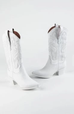New JEFFREY CAMPBELL DAGGET - WHITE COMBO