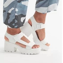 Vagabond Shoe Makers VAGABOND DIOON TEXTILE SANDAL - WHITE New