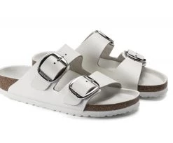 Birkenstock ARIZONA W BIG BUCKLE-WHITE New
