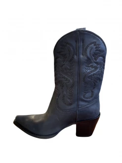 Boots JEFFREY CAMPBELL RANCHER - MD -SH WESTERN BLK