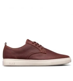 Clae ELLINGTON LEATHER - CHESTNUT Sneaker Boots